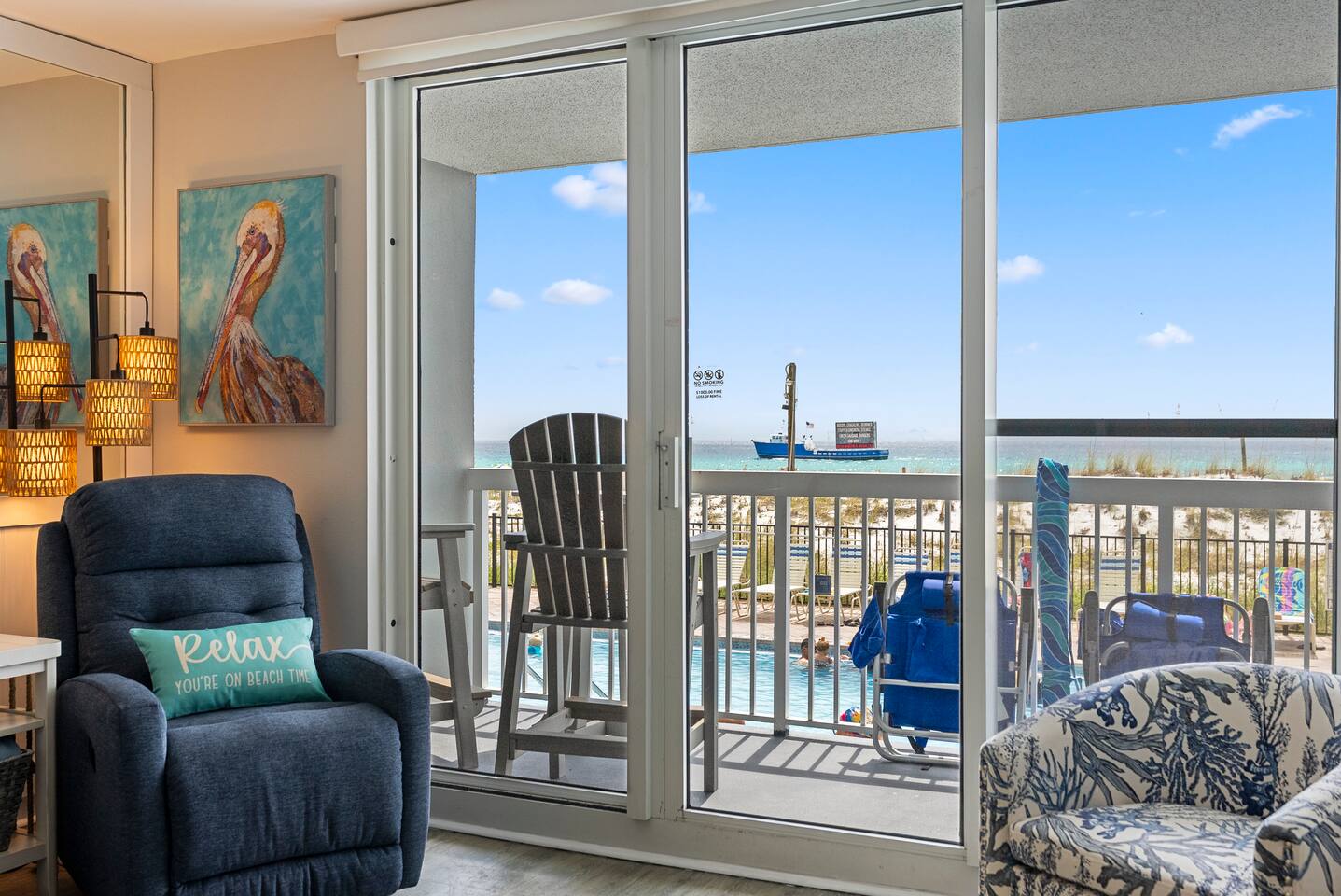 NEW Listing! Beachfront 1st Floor w/Amazing Views!