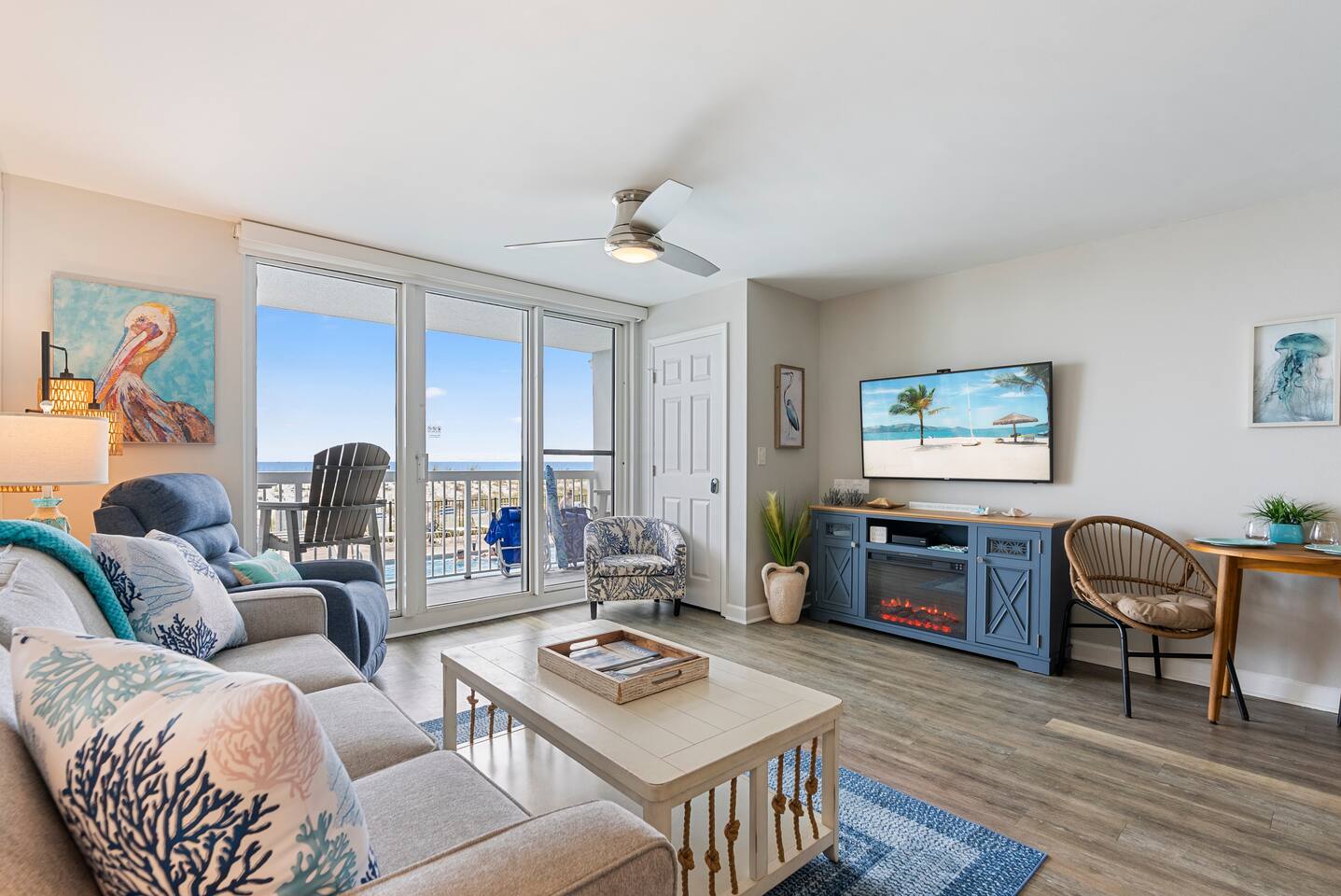 NEW Listing! Beachfront 1st Floor w/Amazing Views!