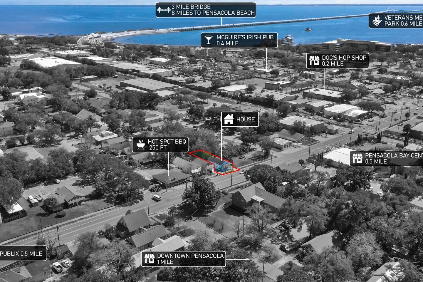 Spring Escape | Walk Downtown | 10 mins to Beach