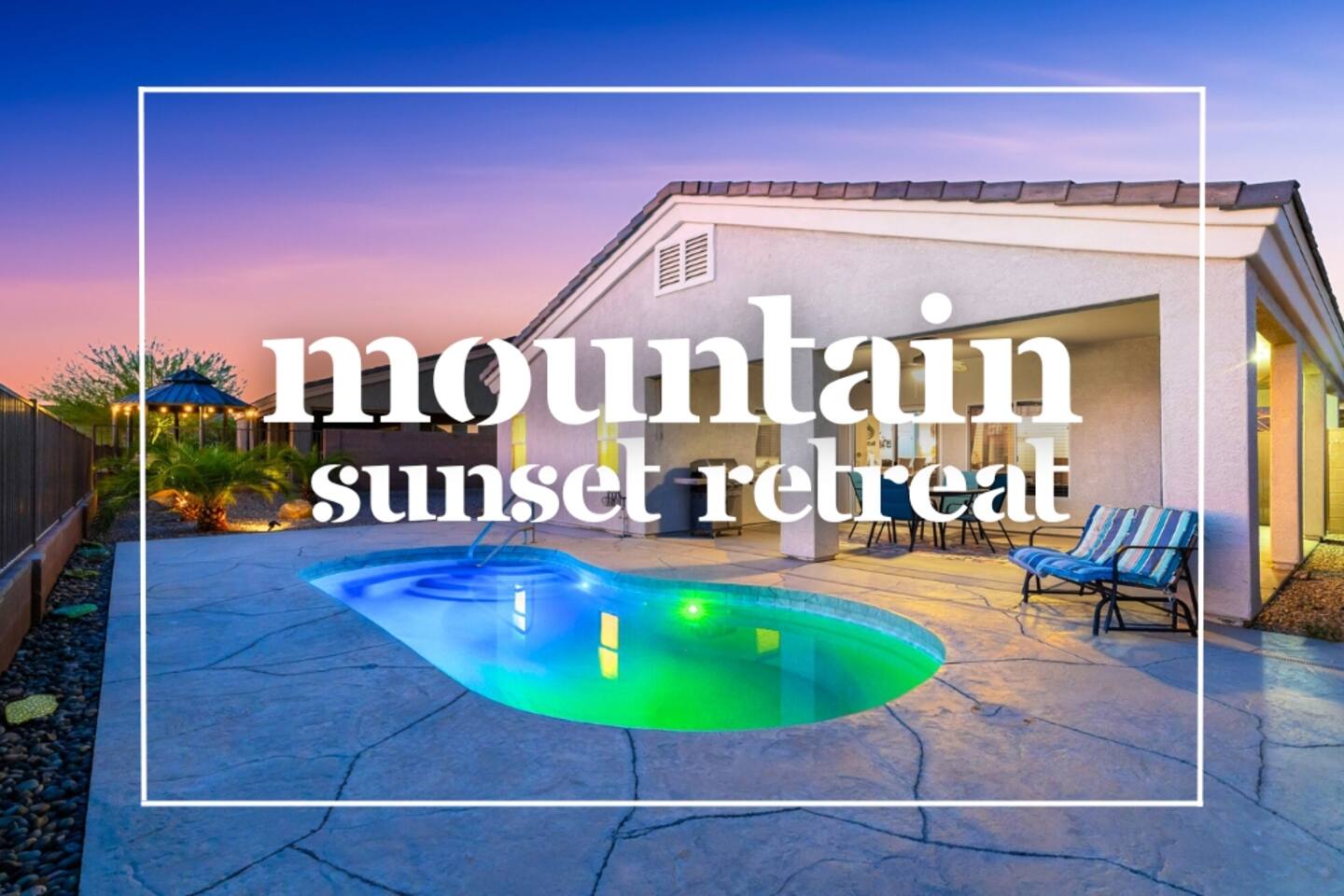 Amazing Sunset Views | Pool | 3bd | BBQ | Sleeps 7 — Bullhead City, AZ — vacation rental