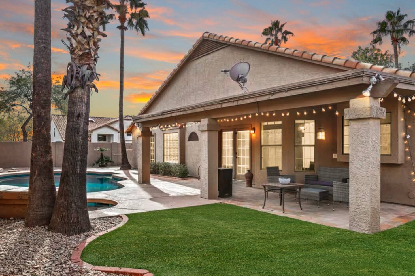 3BR Spacious Scottsdale Home w/ Hot Tub & Pool!