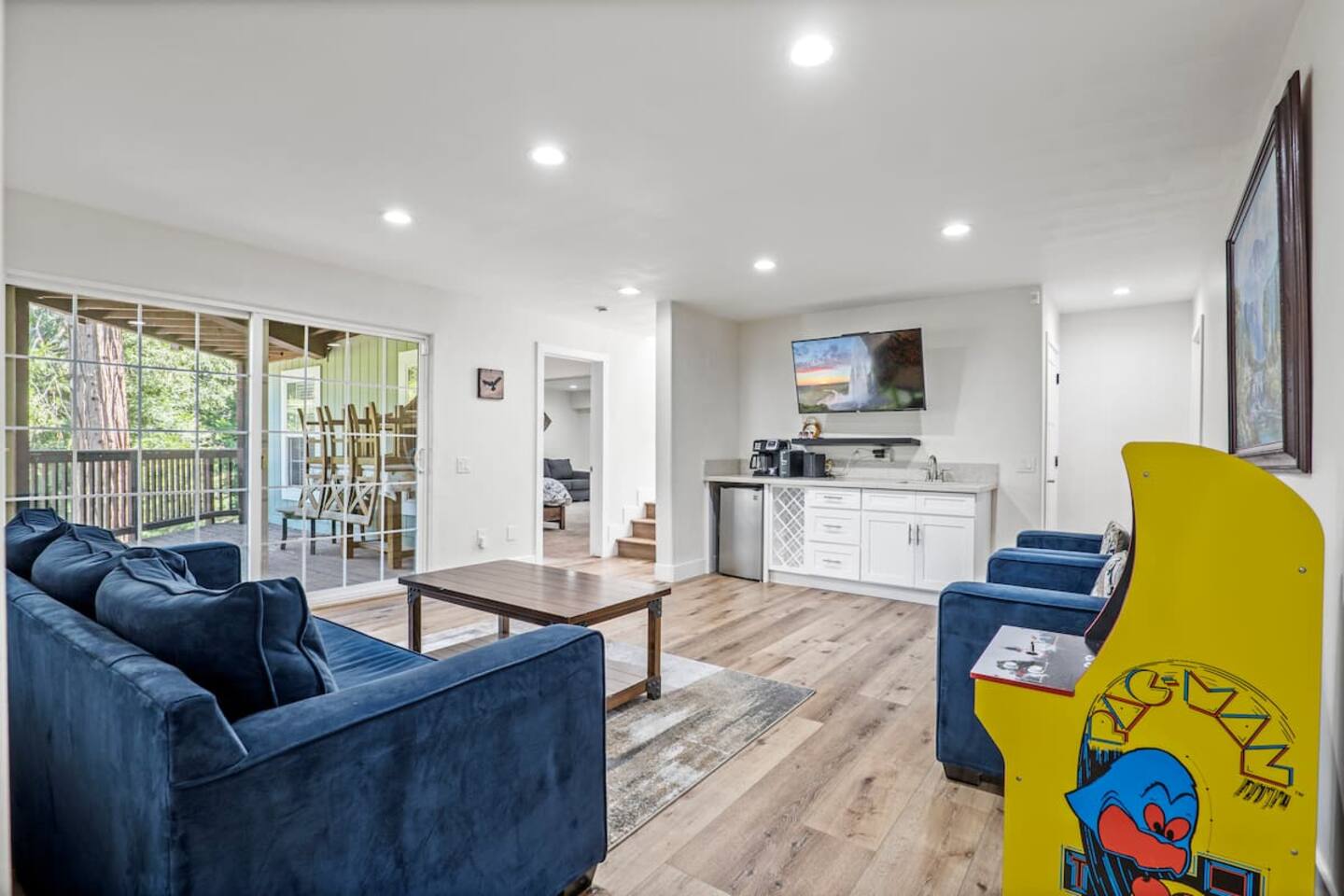 Forest Retreat w/ Decks, Game Room & Walk to Lake