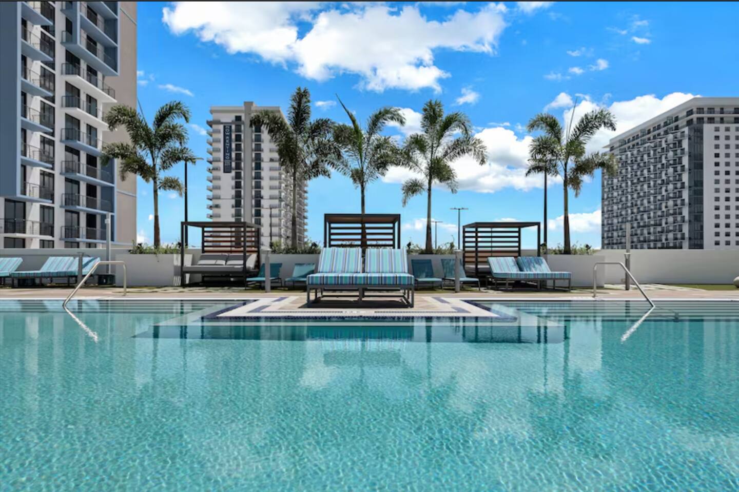 Resort-Style Luxury Downtown Doral Pool View 2BR — Doral — vacation rental