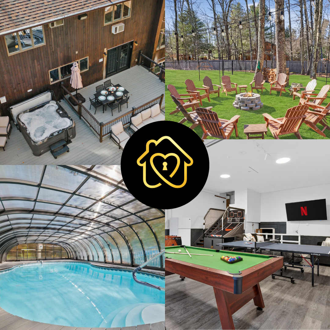 New! Escape to Luxury | Heated Pool, Hot Tub&Games - Holiday Home — Fallsburg — vacation rental