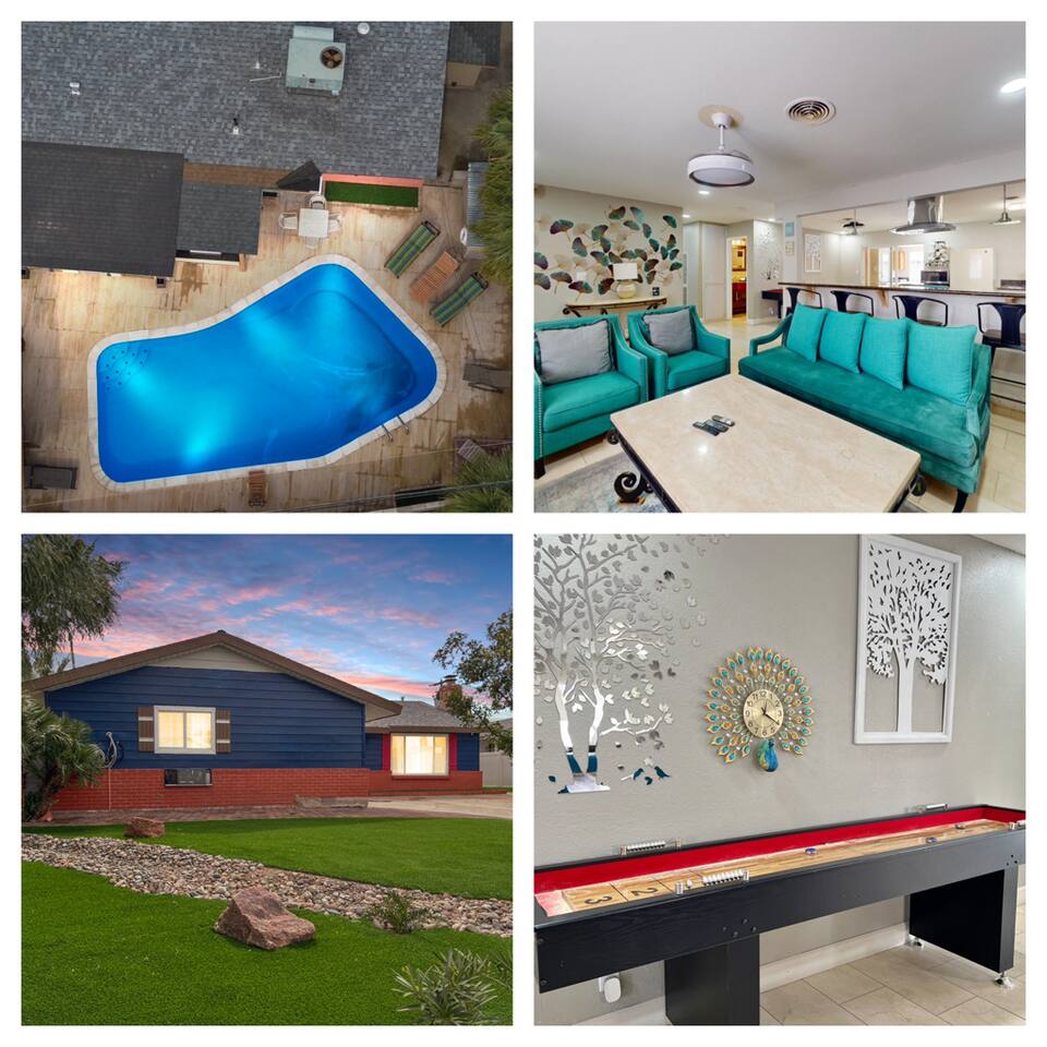 Trendy Villa near Vegas Strip with Pool hot & tub El camino - Holiday Home - Holiday Home — Las Vegas, NV — vacation rental