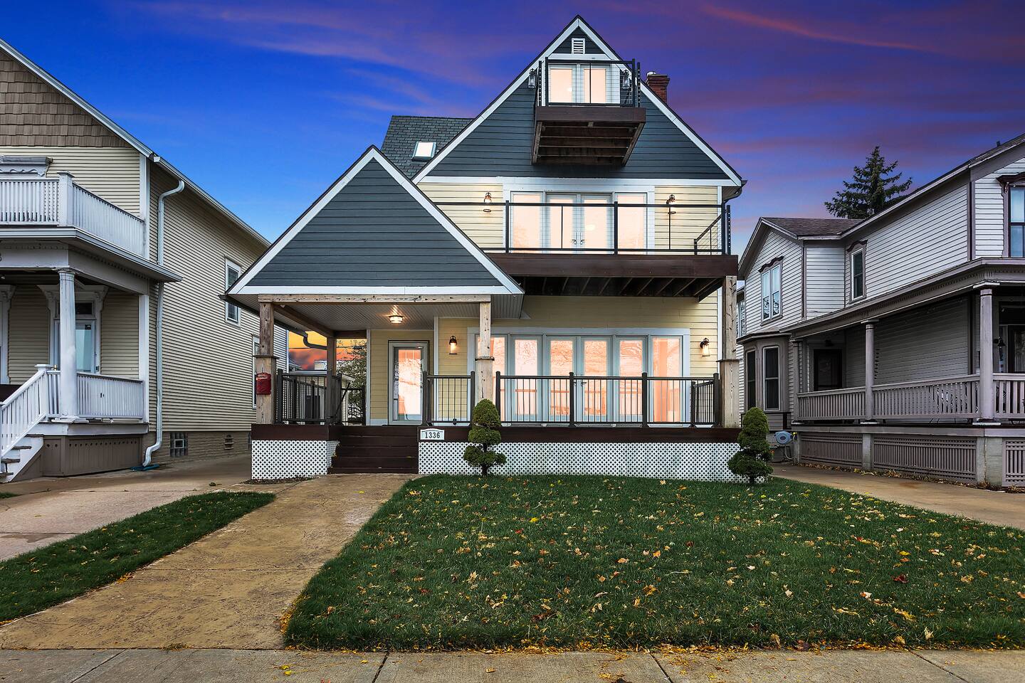 Beautiful home with amazing Lake Michigan views