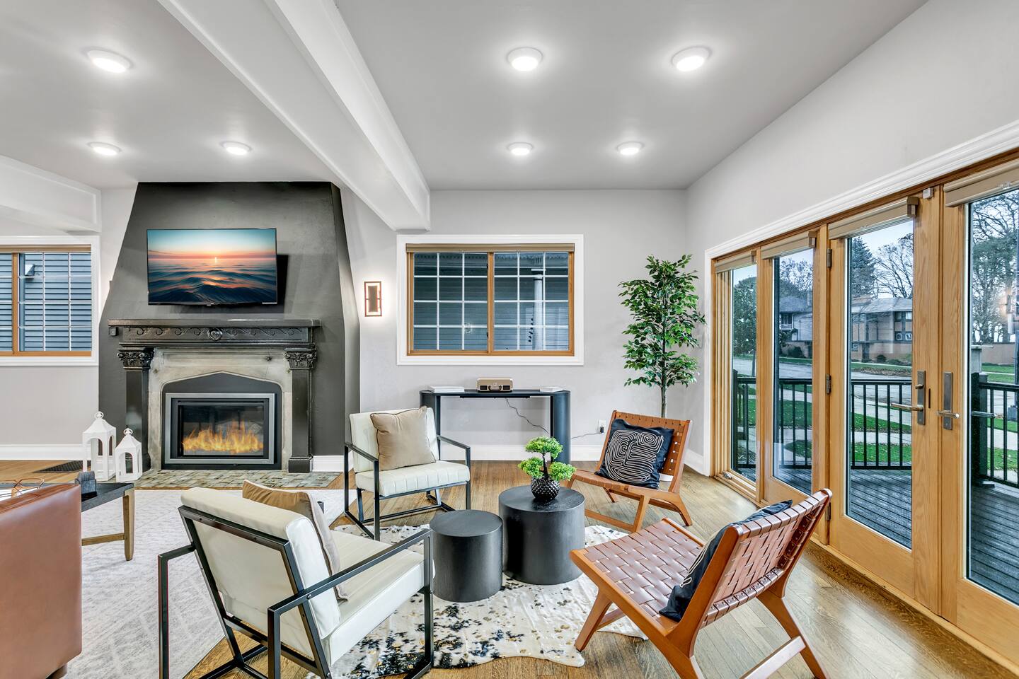 Beautiful home with amazing Lake Michigan views