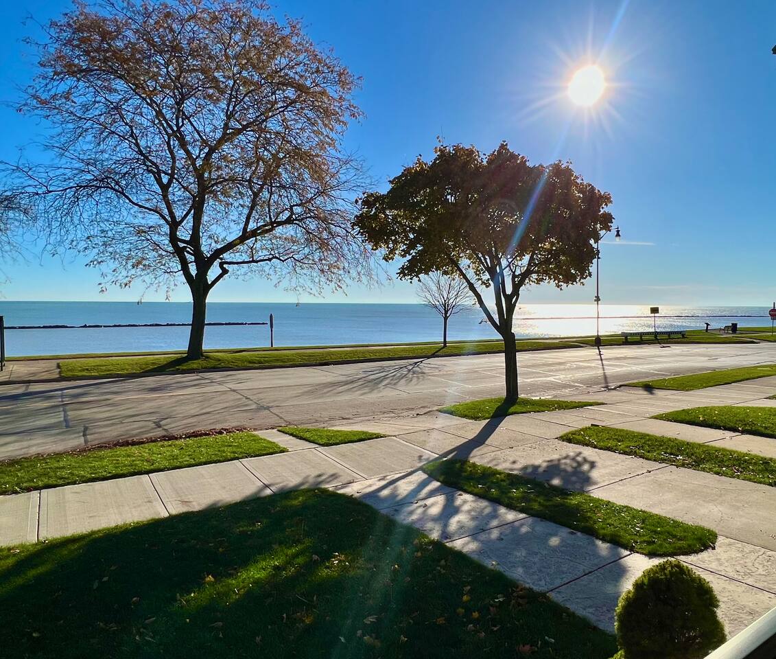 Beautiful home with amazing Lake Michigan views