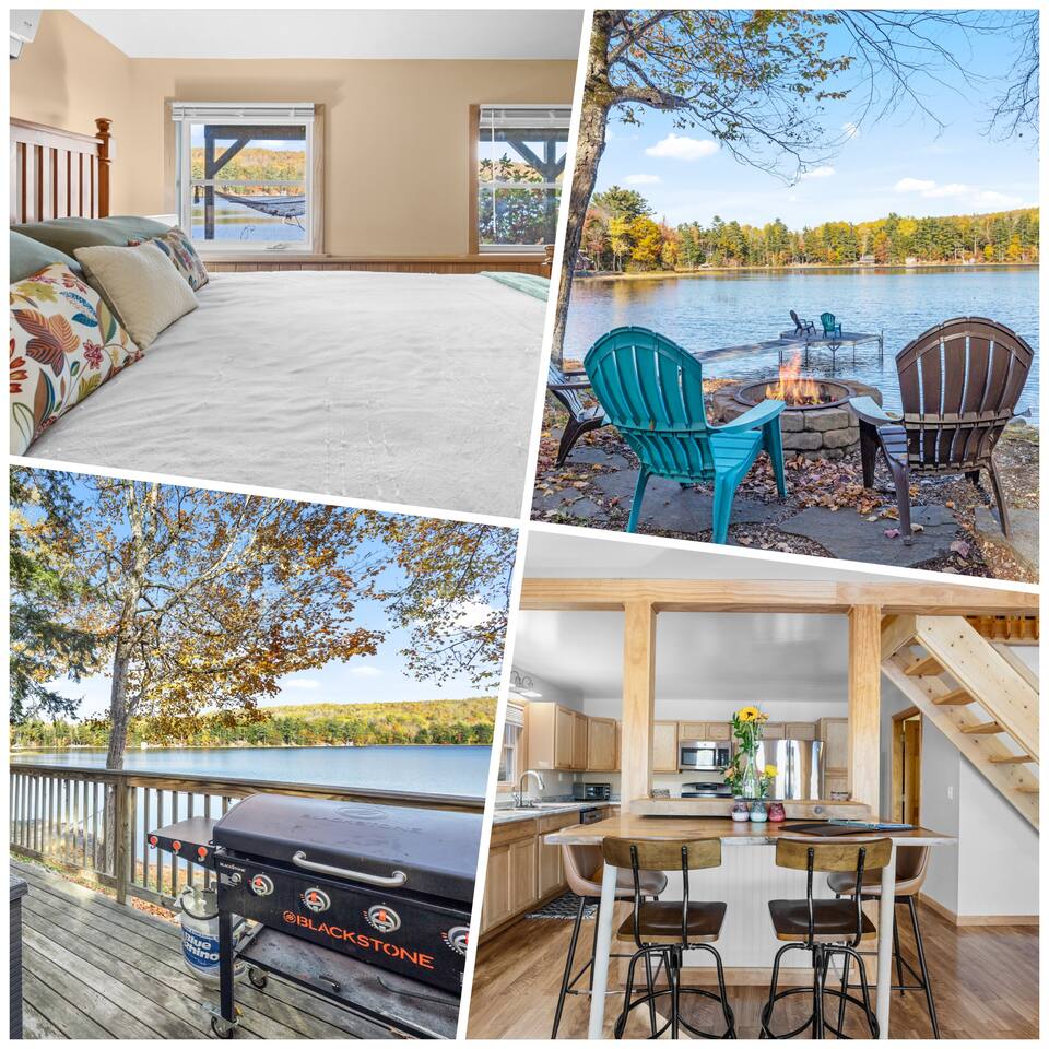 Lakefront 2BR Home W Kayaks & Firepit — Clifton — vacation rental