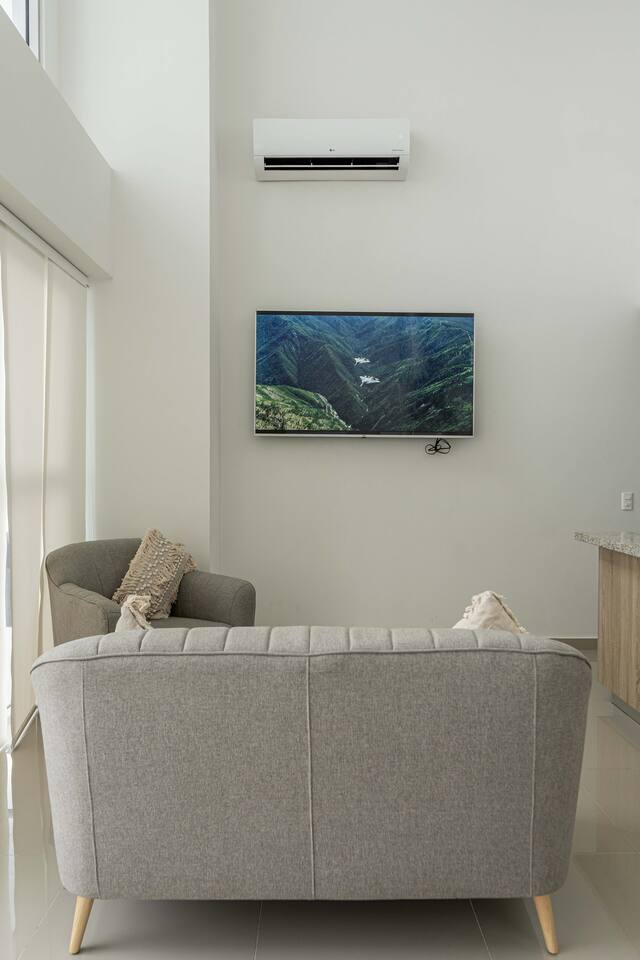 Penthouse 2-floor condo in Marbella! Gym, Pool!