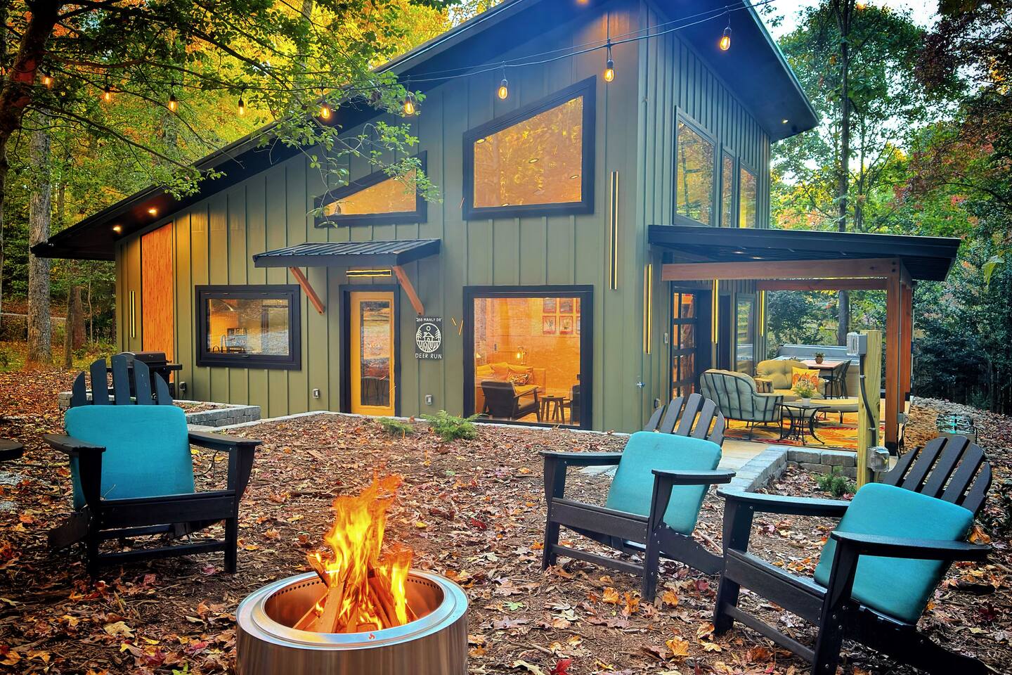 Modern Cottage in the Woods w/ Hot Tub & Firepit — Greenville — vacation rental