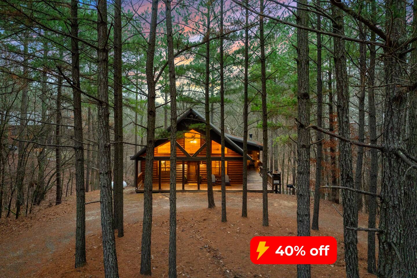 Walk2Town•Private Creek•Hot Tub•Deck•Fireplaces — Broken Bow — vacation rental