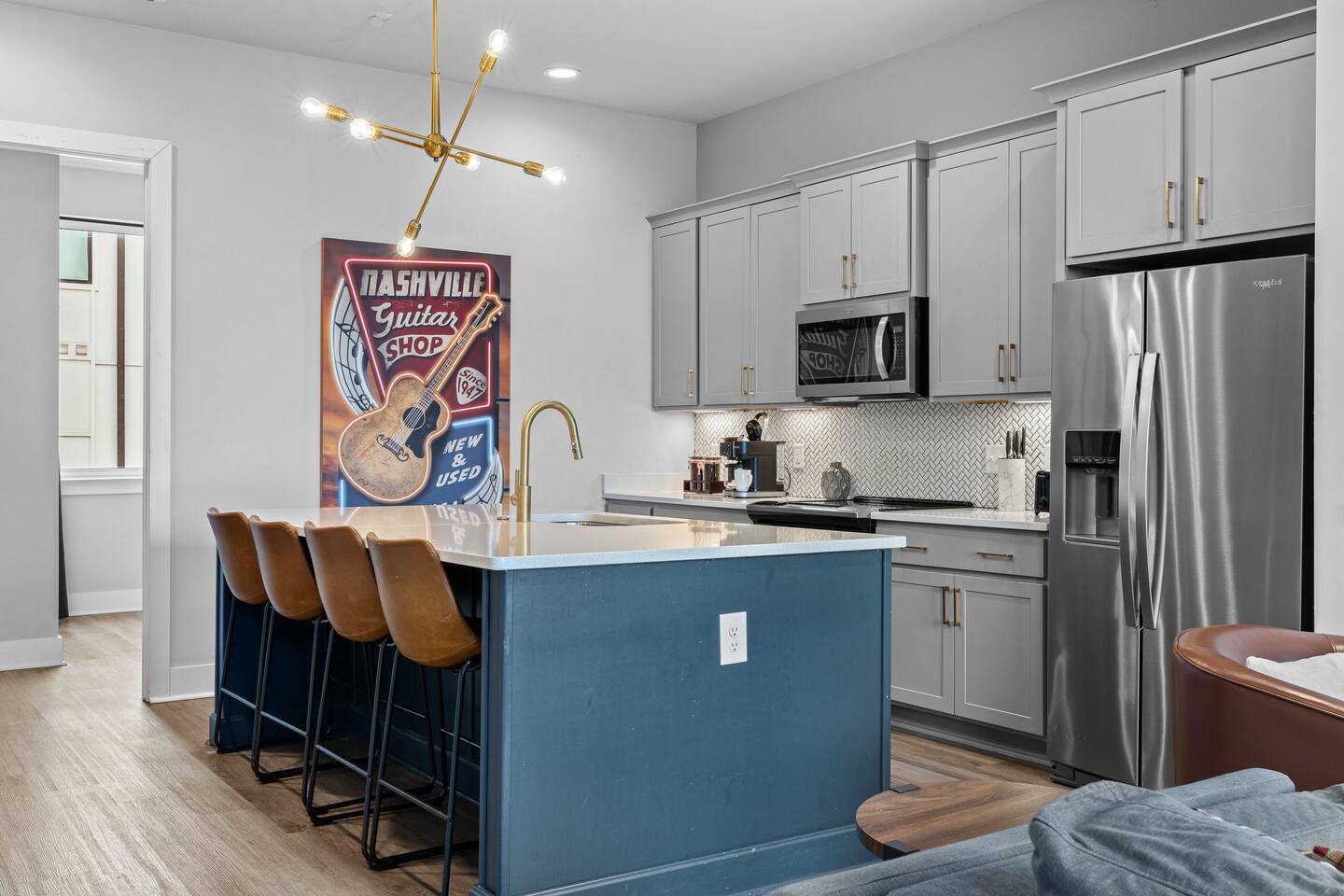 Lux Nashville Home w/ Pool Table & Rooftop FirePit — Nashville — vacation rental