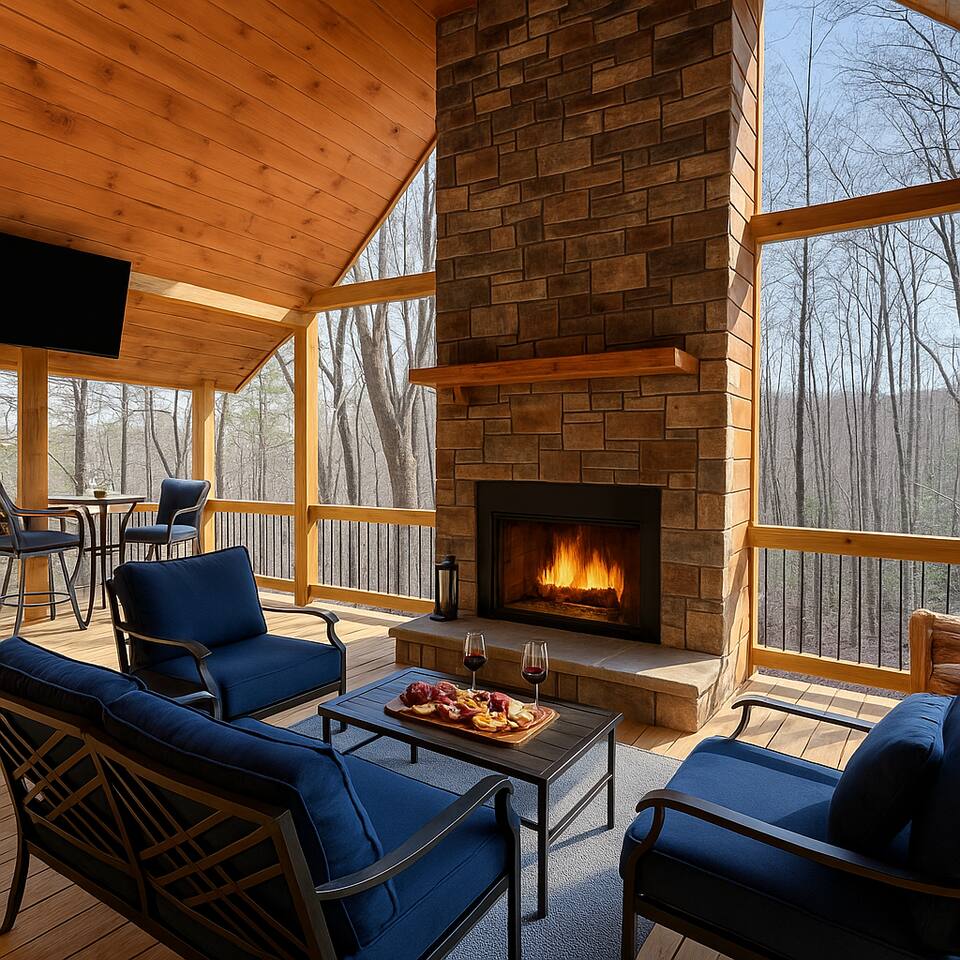 Modern Rustic Cabin • Hot Tub • Near Blue Ridge — Morganton, GA — vacation rental