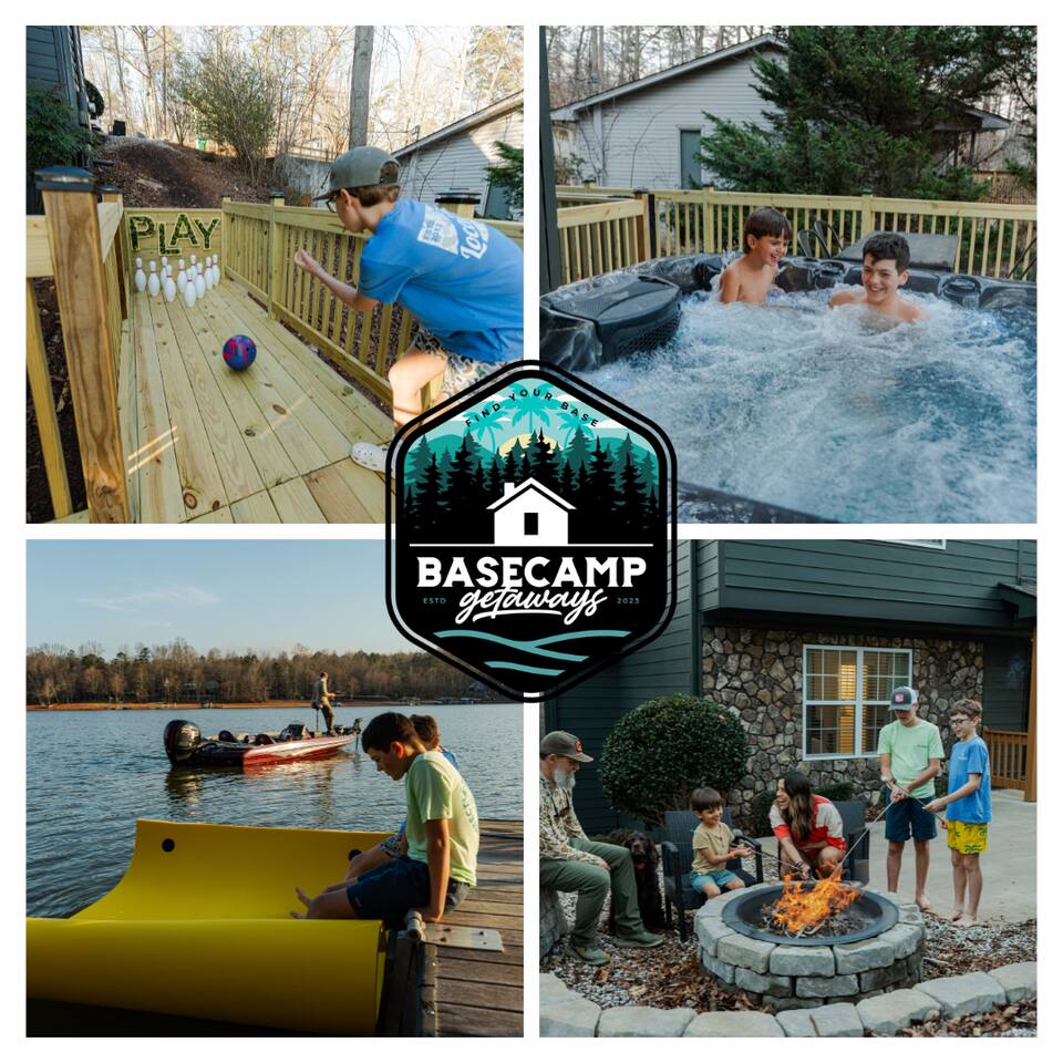 New Lake Hartwell Hot Tub Game Rm Outdoor Movies — Lavonia — vacation rental