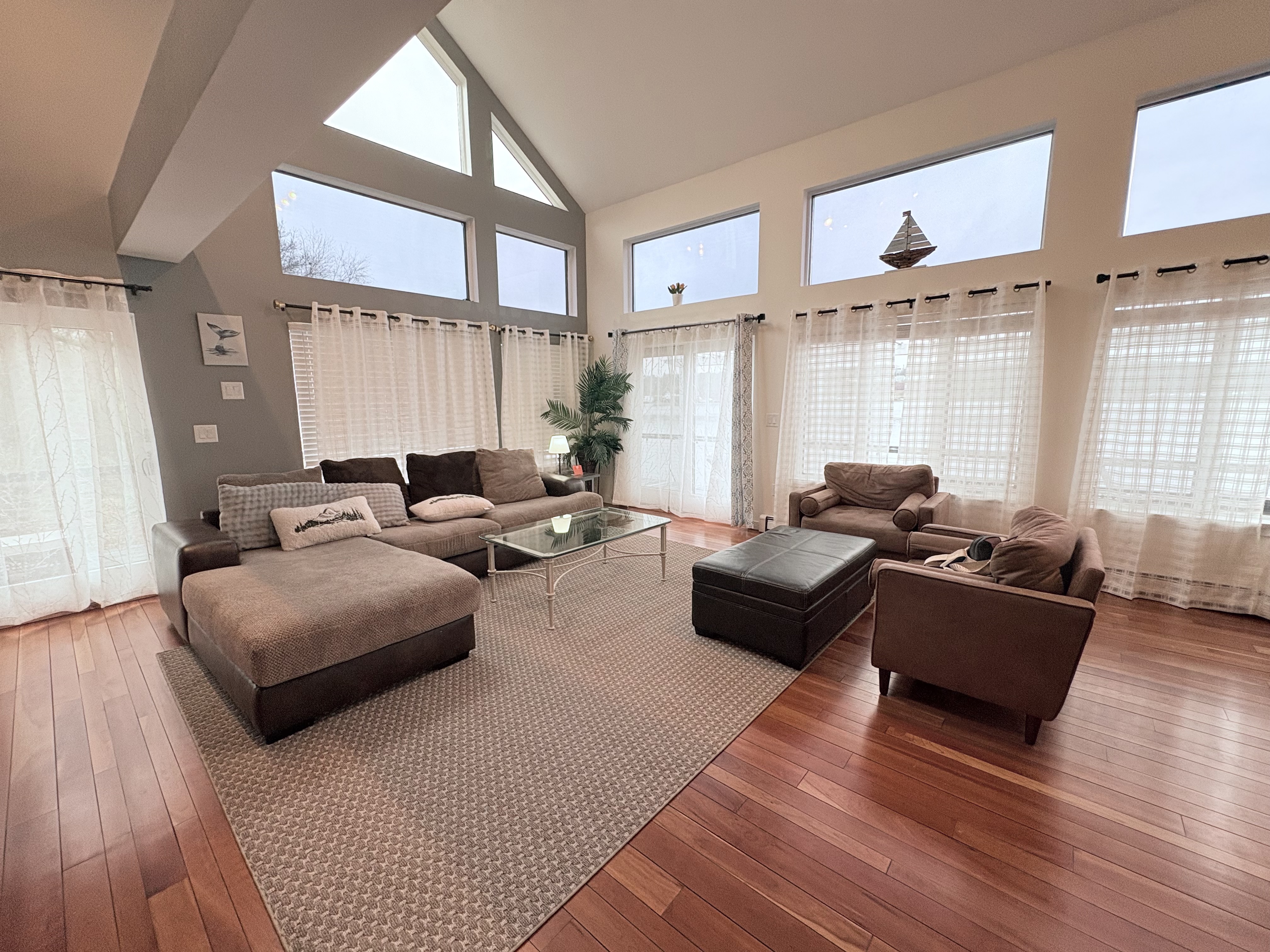 Airy Riverfront Home with a View!