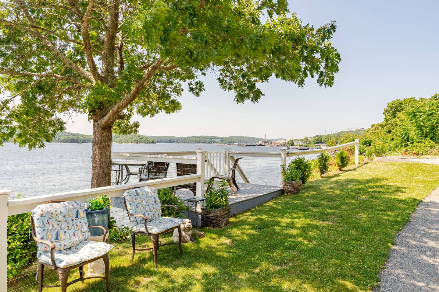 Airy Riverfront Home with a View!