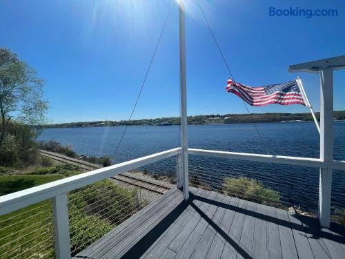 Airy Riverfront Home with a View!