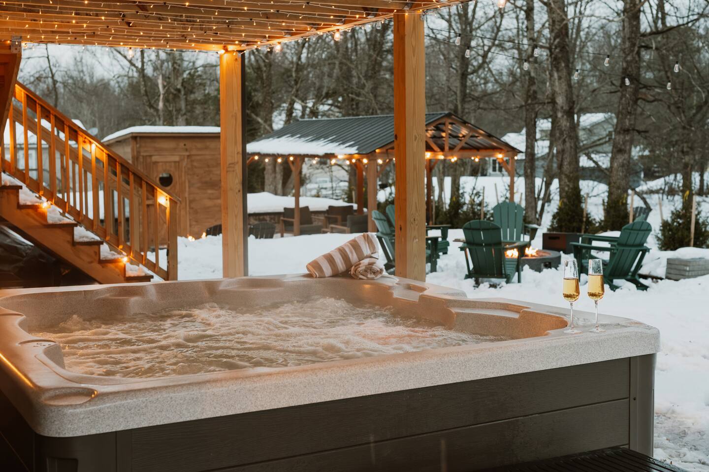 Poconos Escape | Sauna Hot Tub |Theater Rm | Games