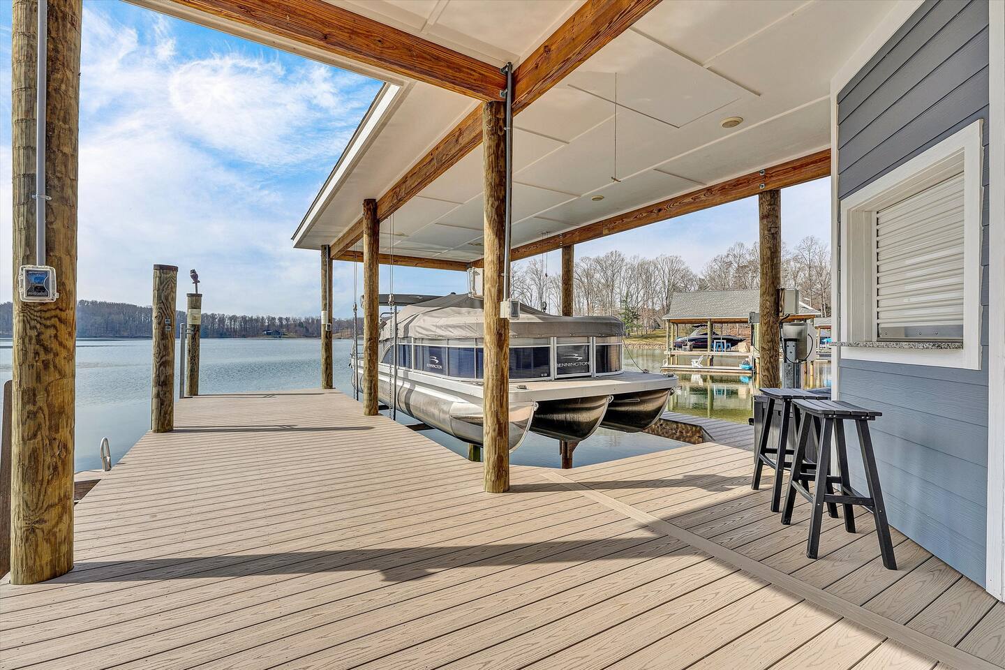 LuxuryLakeFront-5 bedrooms-Game Room-Private Dock