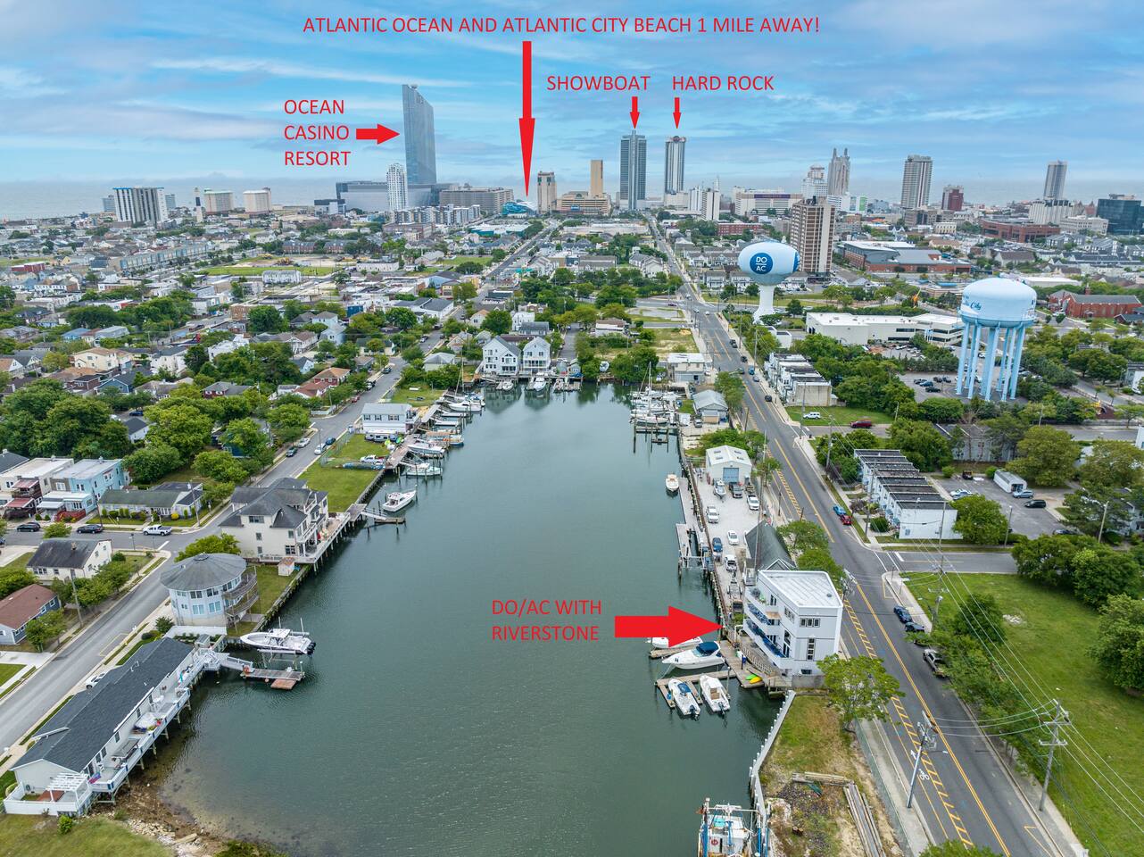 Harbor Heights - Waterfront Gem AC Marina Vibes