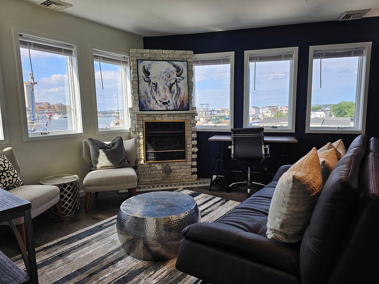 Harbor Heights Penthouse- AC Bayfront Marina Views