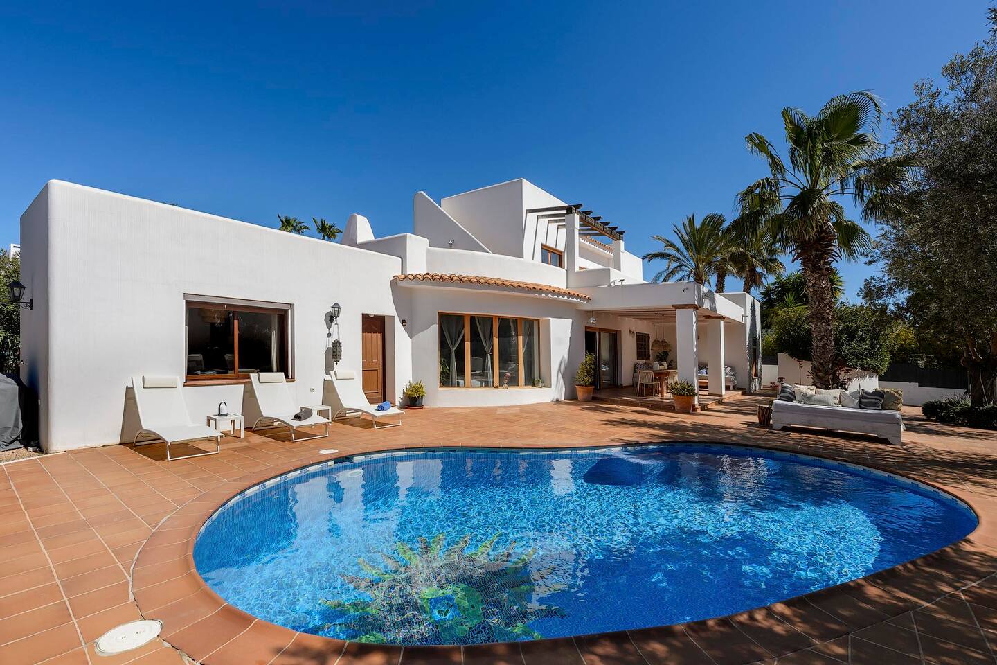 Villa Mika private pool, Ibiza