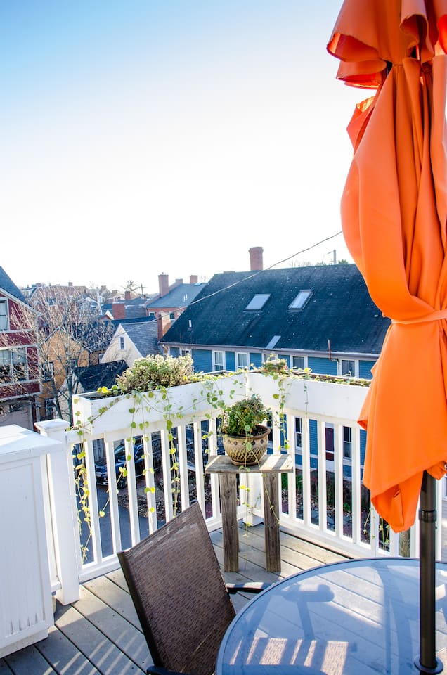 Downtown, Deck, Fireplace, 95 WalkScore — Portsmouth — vacation rental