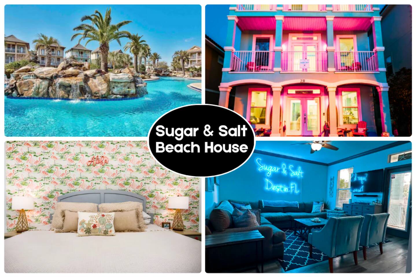 Steps to Oasis Pool & Beach, 2 Living Areas, Games — Destin, FL — vacation rental