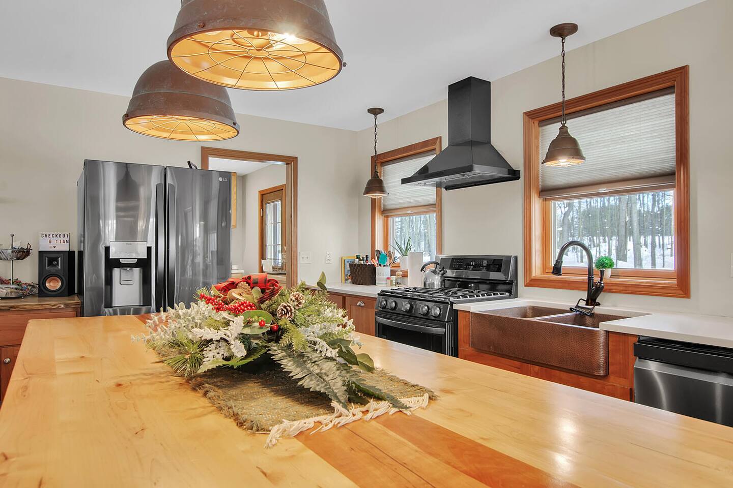 Cabin Glamping Chef's Kitchen New Build