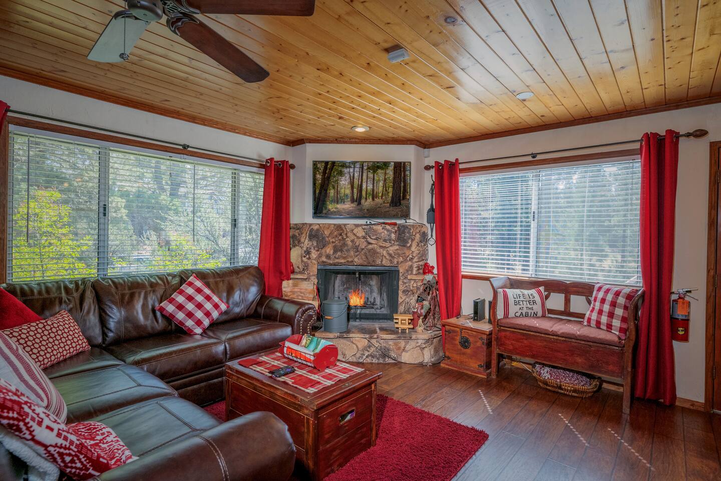 Little Red Cabin — Big Bear, CA — vacation rental