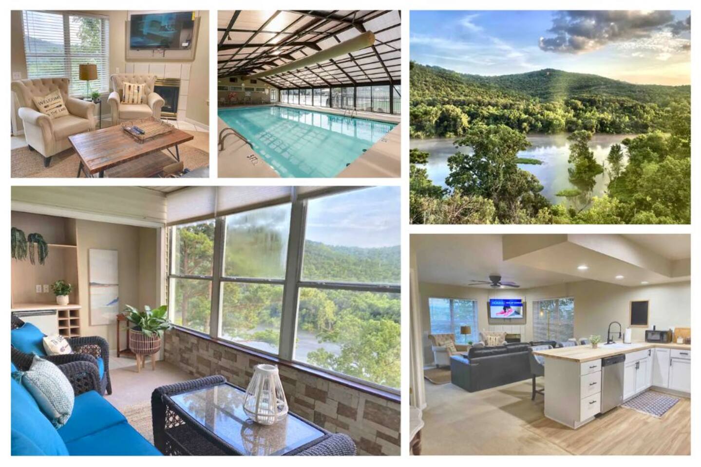 Lake View, Indoor Pool, Hot Tub, Golf, Pt Royale!