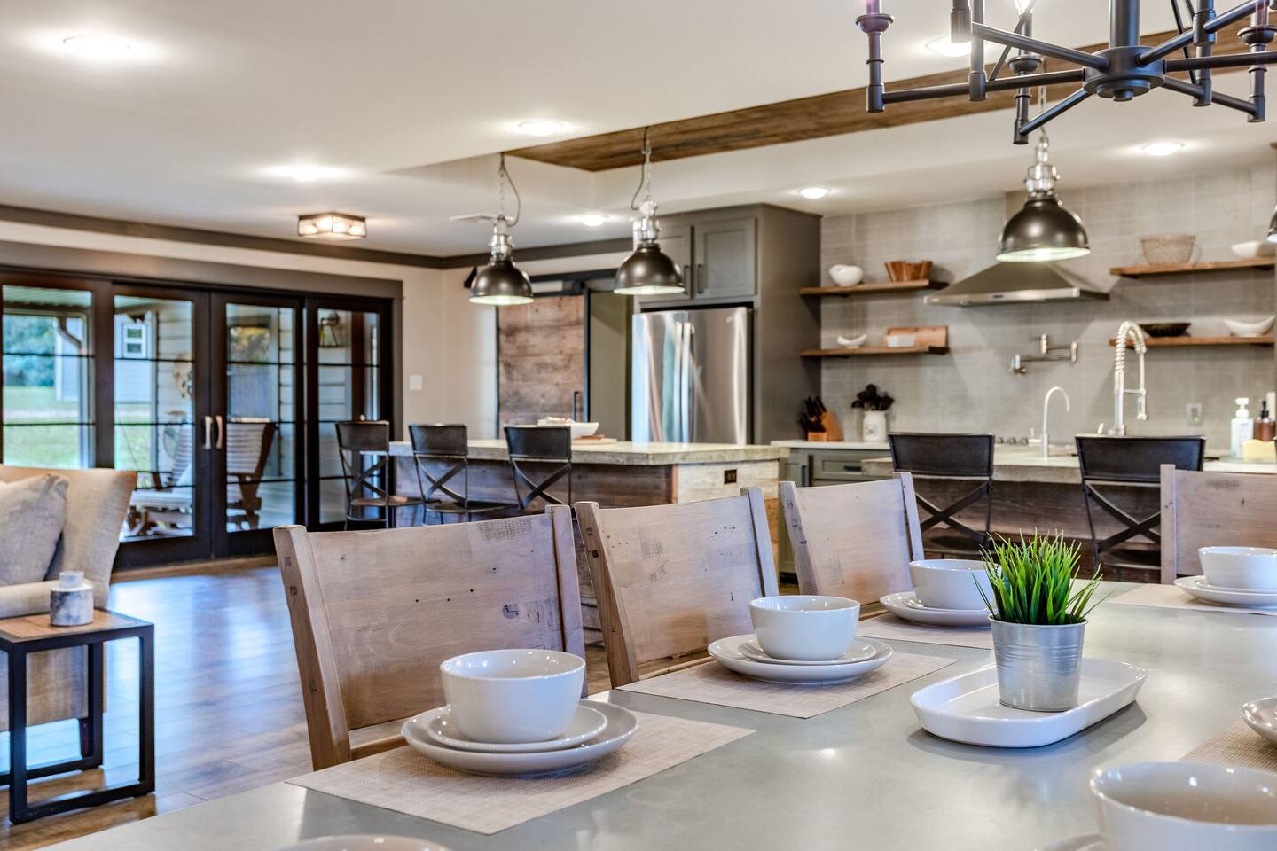 Seen on Fixer Upper: Bachelor Pad w/Two Islands