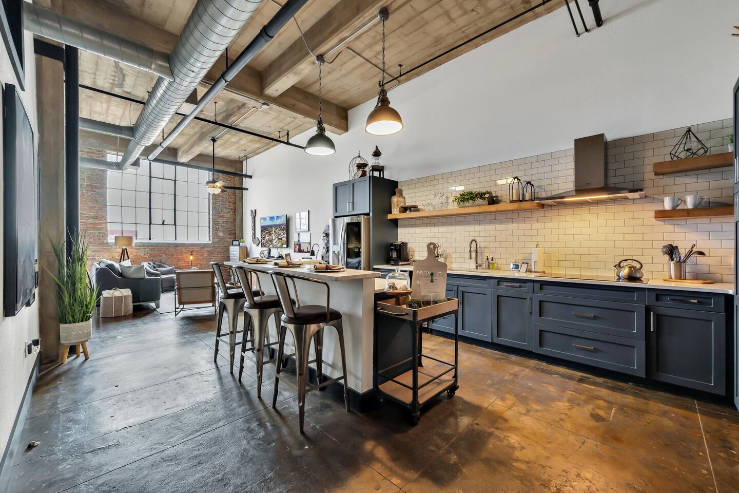 Silo District Vintage Warehouse Loft-Waco