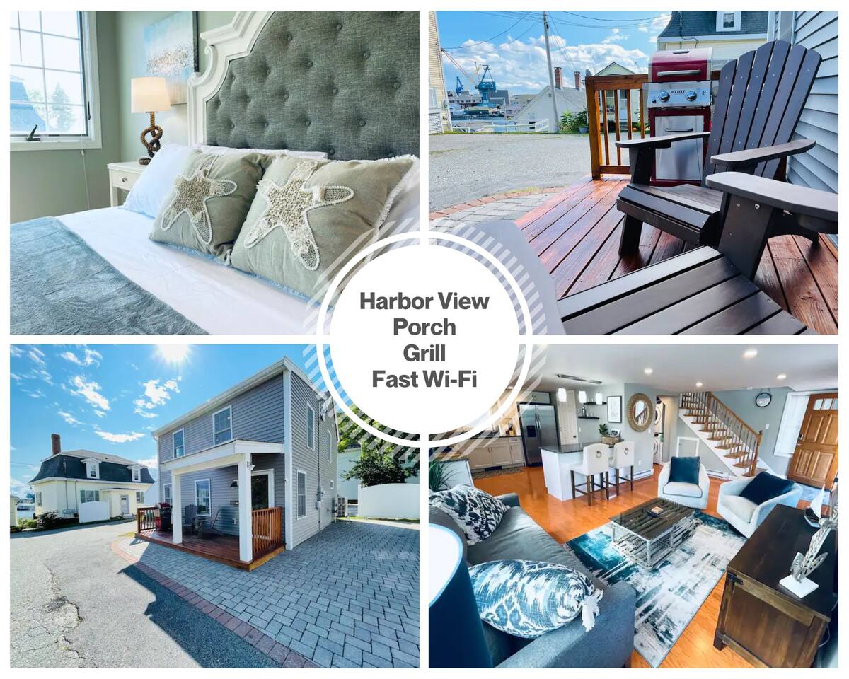 Maine Harbor Escape | Porch&BBQ, Walk 2 Portsmouth — Kittery — vacation rental