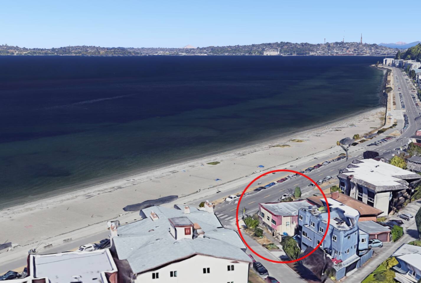 Alki Beachfront Getaway #2-Amazing 180 CornerView!