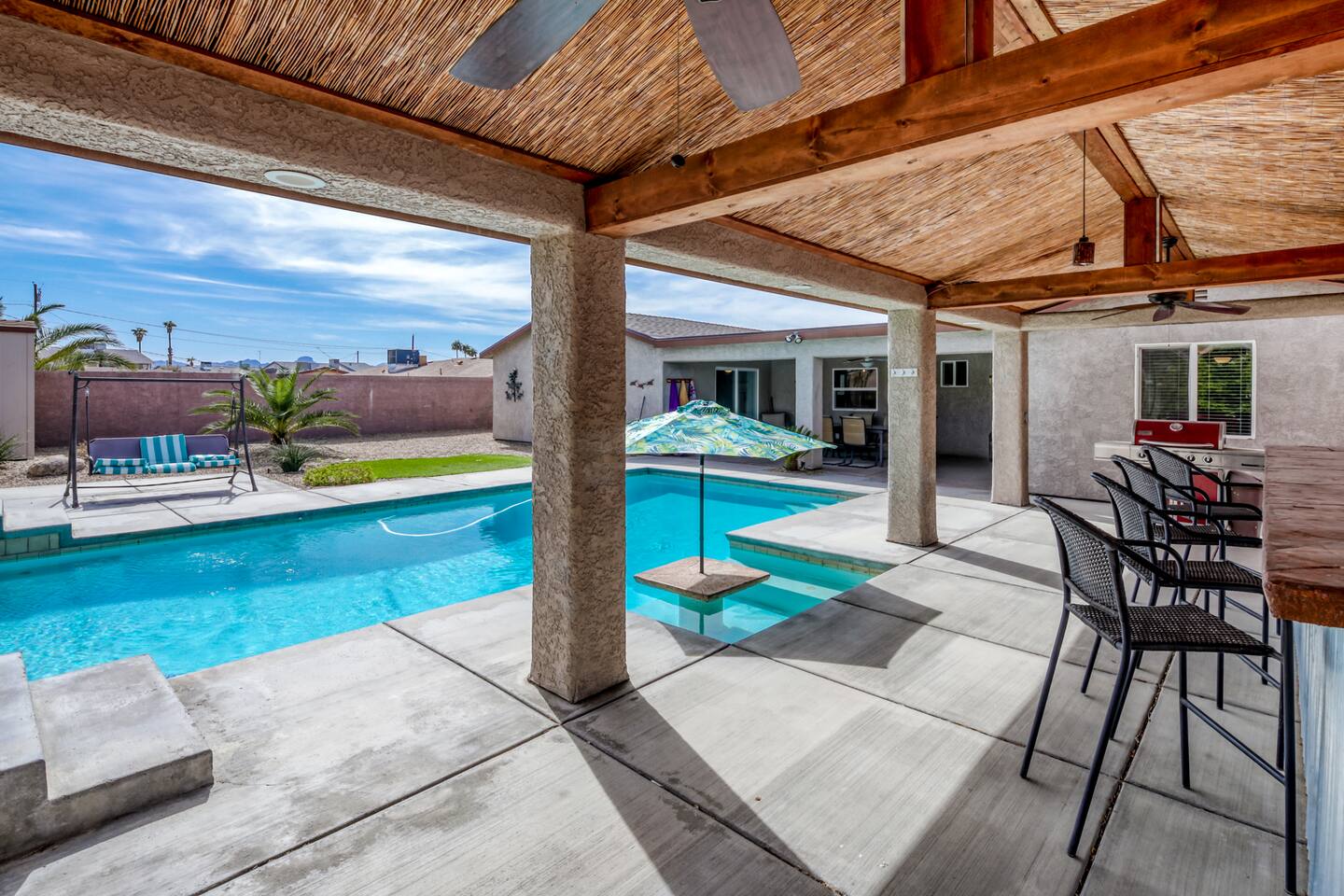 Sprawling Pool Home w/ Outdoor Bar and Pool Table