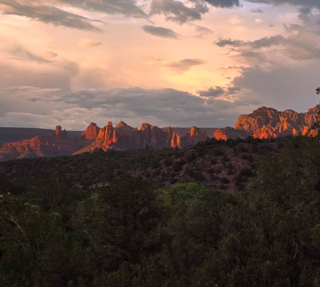 Hike Cathedral Rock and then cool off in Oak Creek!