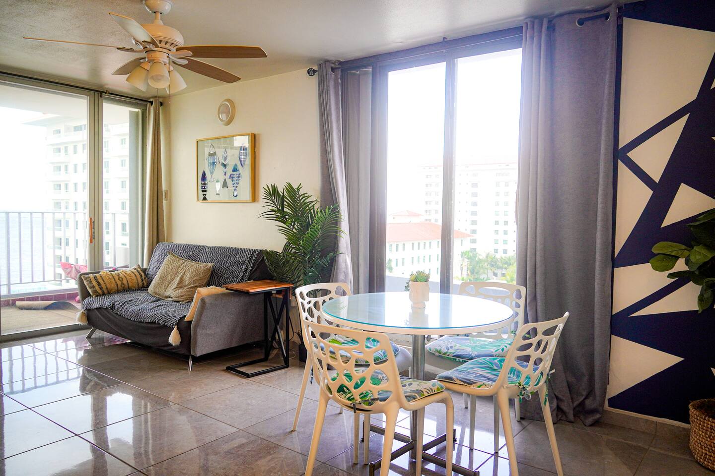 1BR Downtown Delight with Stunning Ocean Vistas