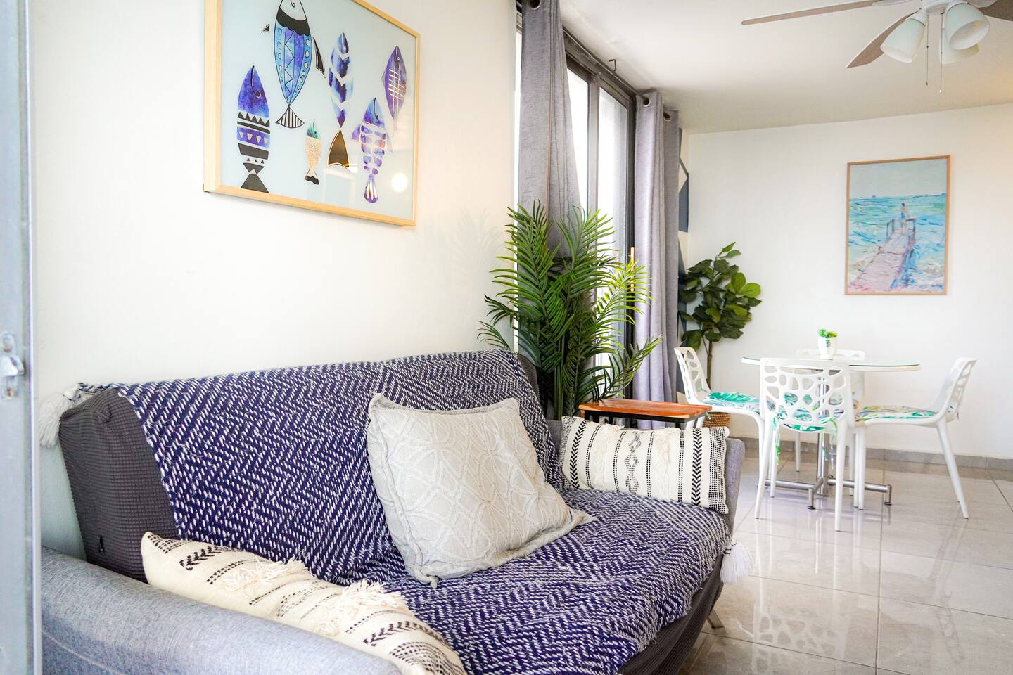 1BR Downtown Delight with Stunning Ocean Vistas