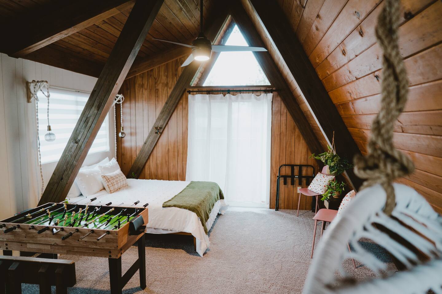 PNW A-Frame - Hot tub with view and A/C