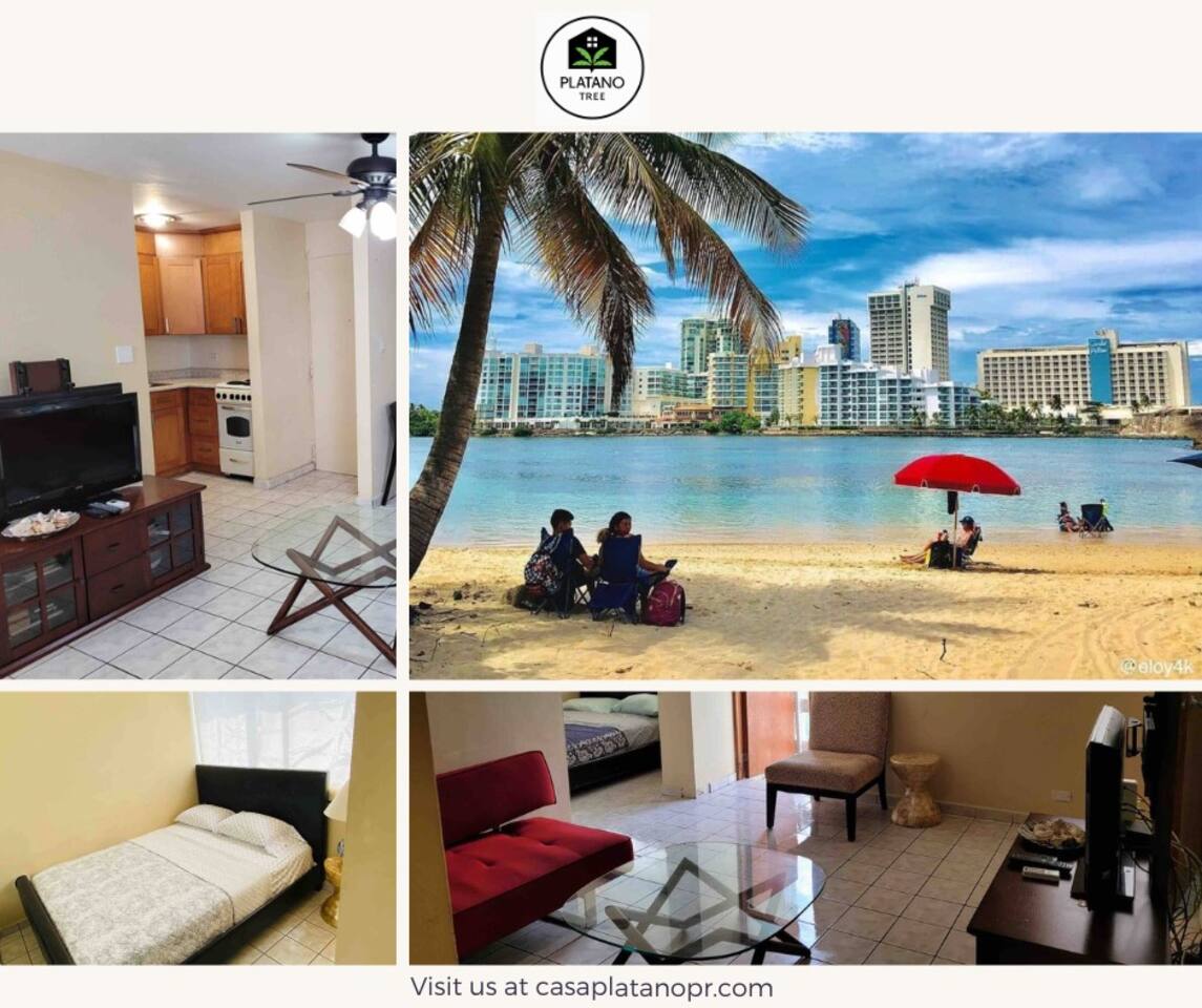 1BR Oasis: Ashford Ave, Pool, 3-Min Walk to Beach! — San Juan — vacation rental