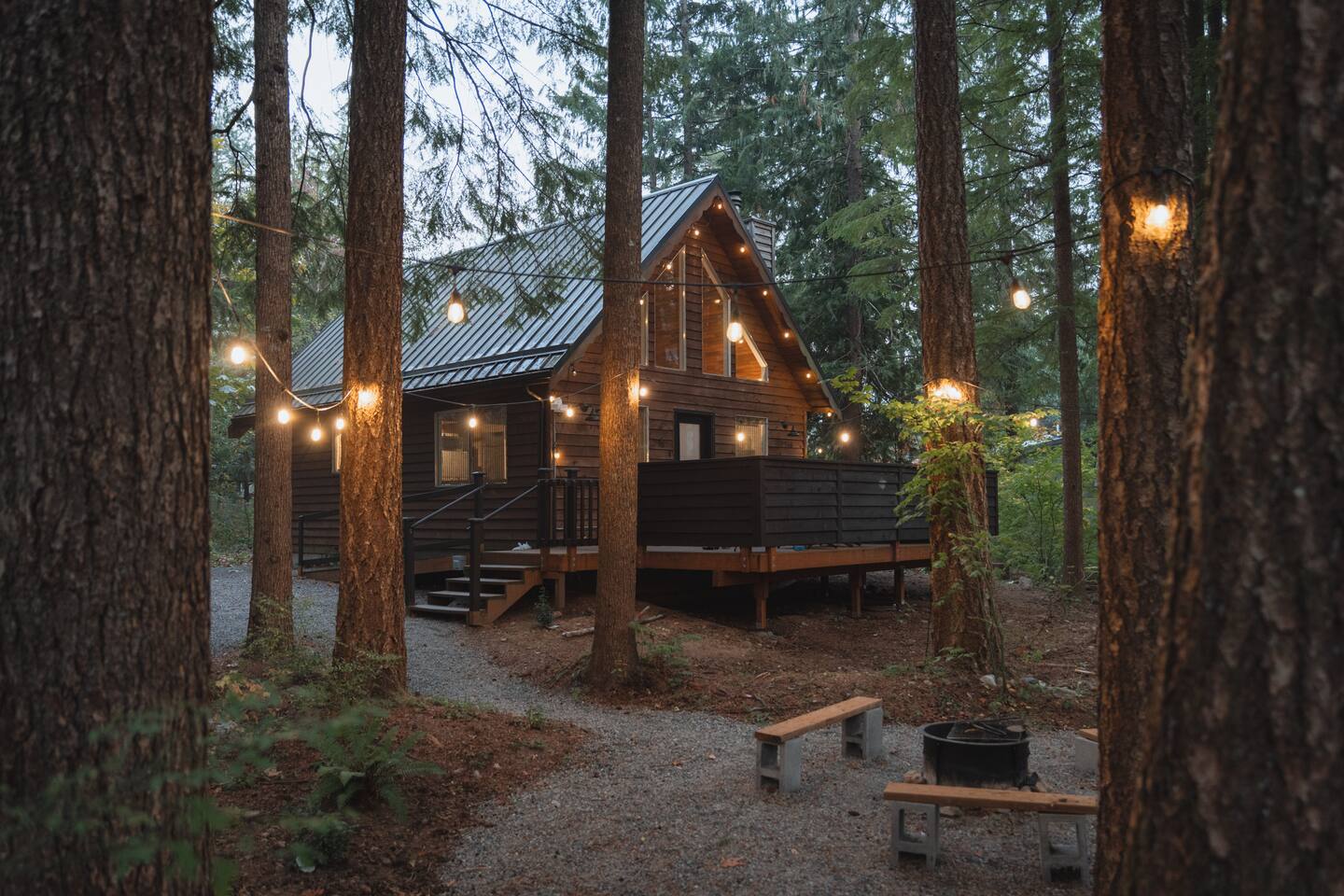 Little wolf cabin King bed dog friendly Mt Baker — Maple Falls — vacation rental