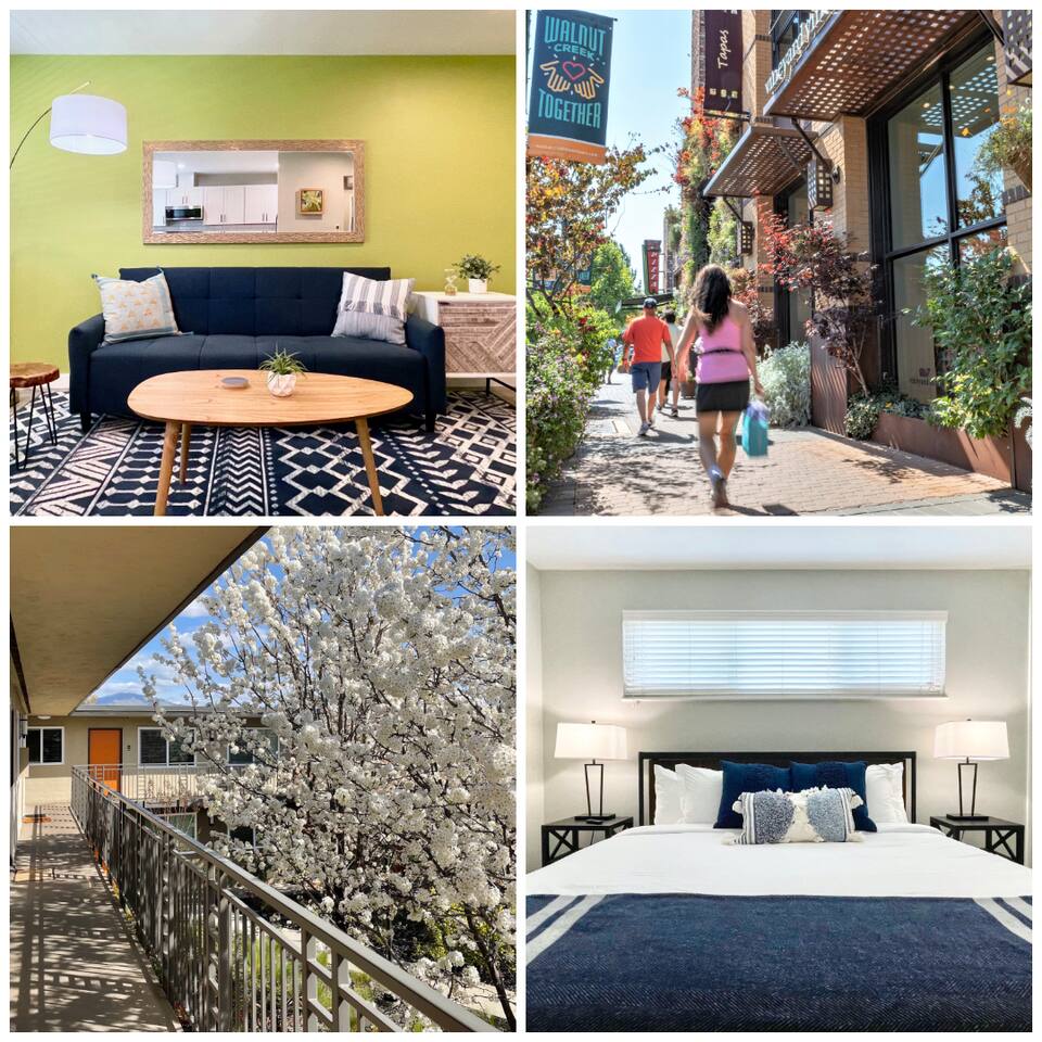 King Bed-Parking-Top Floor-Desk-Downtown — Walnut Creek — vacation rental