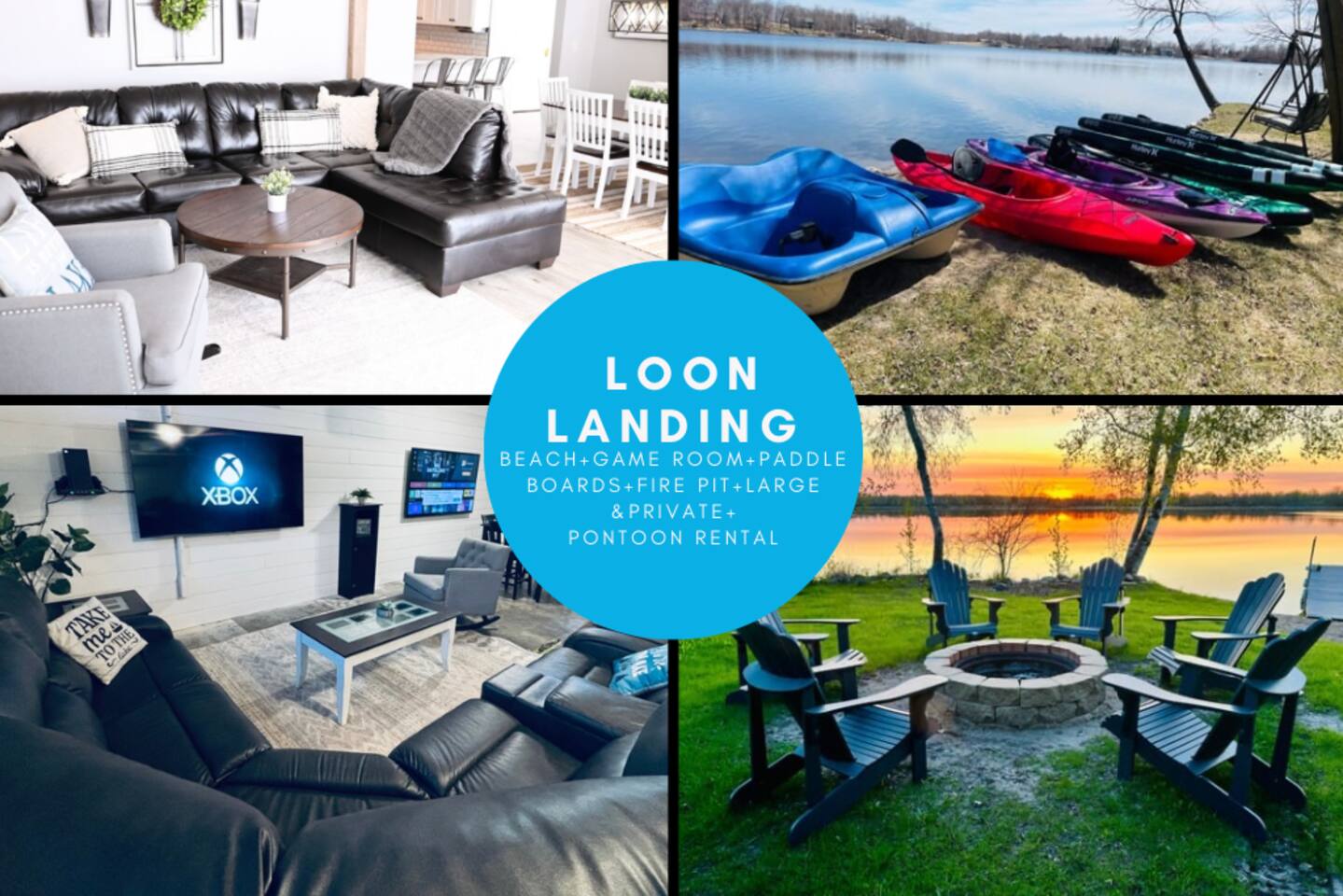 Lake Escape | paddle boards, fire pit & game room — Lake Park — vacation rental