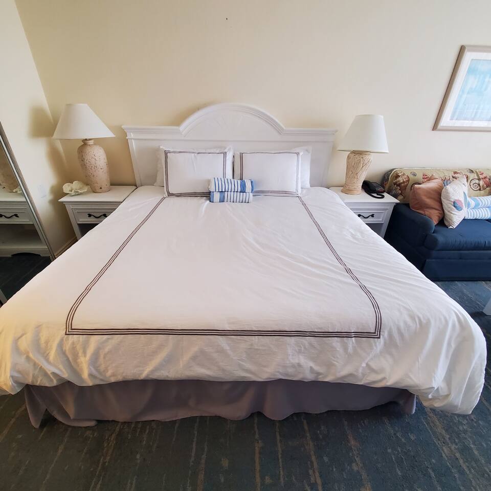 Classy Daytona Beach King Studio w/full kitchen