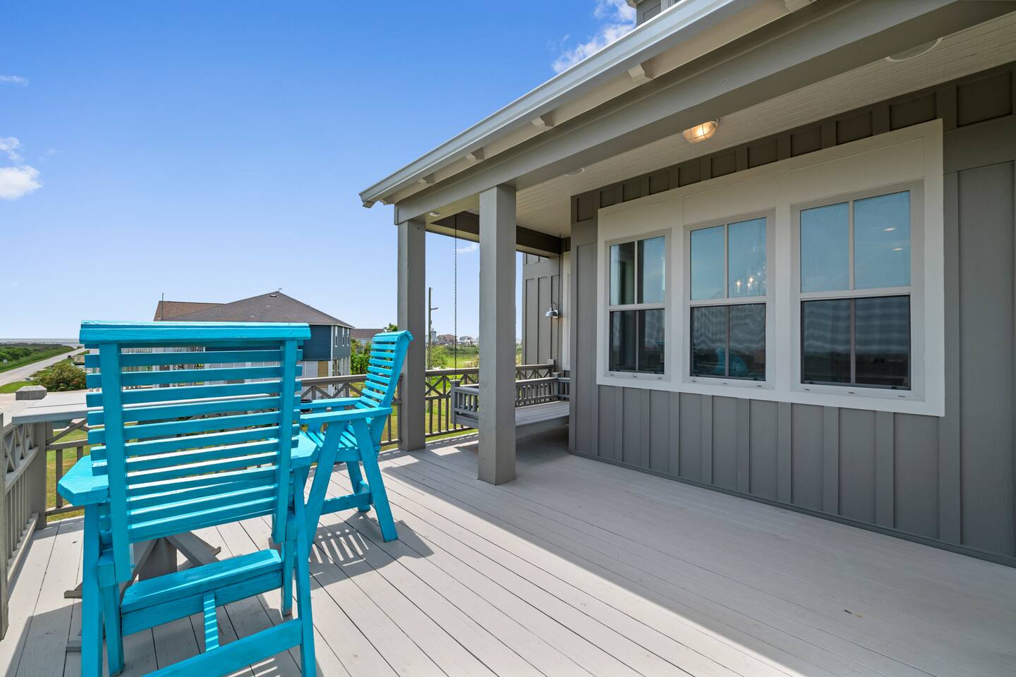 Gulf Views! Pets with Fence! Walk to the Beach!