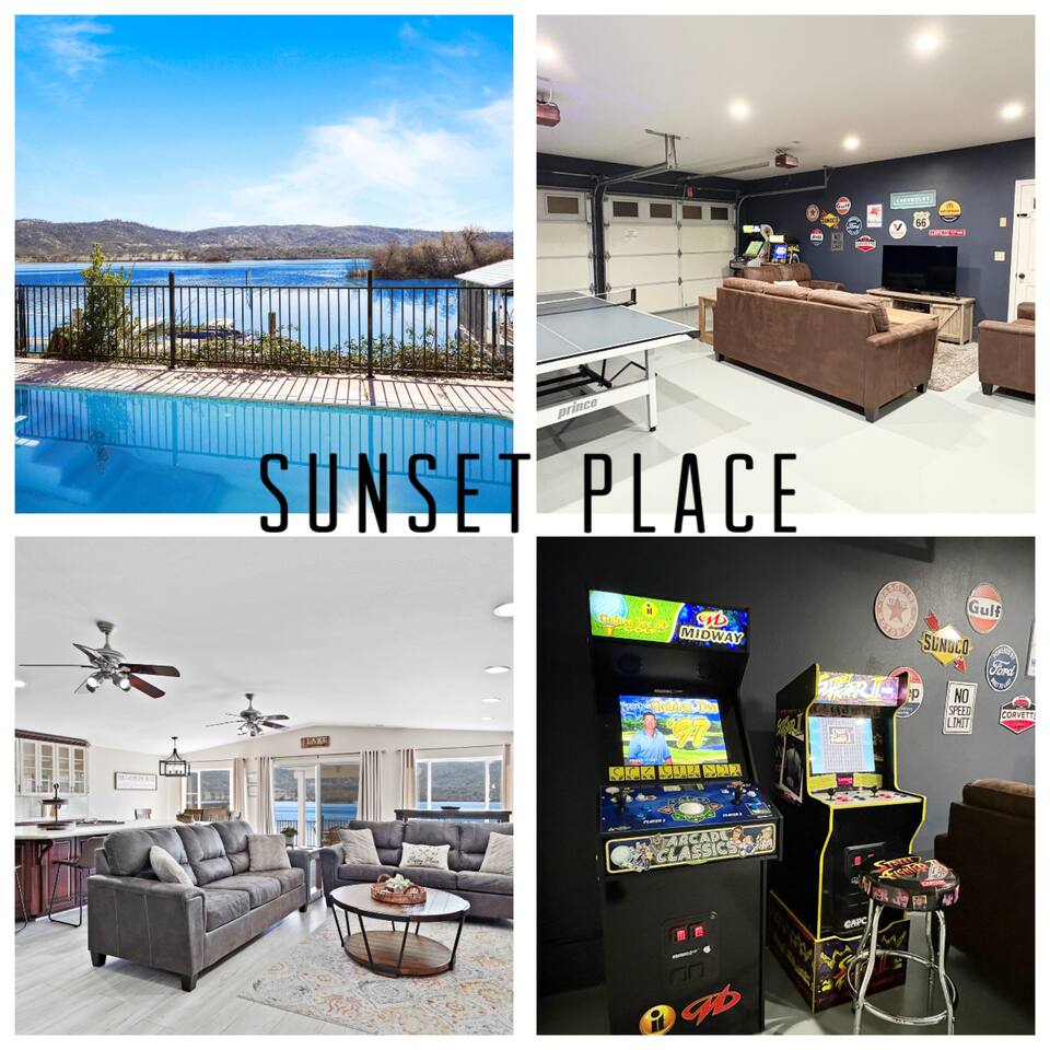 LAKEFRONT•GameRoom •Dock•Kayak•PedalBoats •Pool — Clearlake Oaks — vacation rental