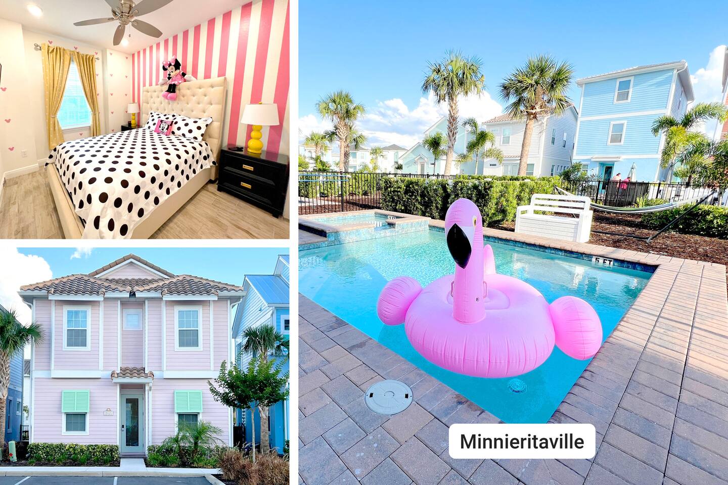 5br/5ba/5mi Disney • Heated Pool/SPA • Free rides! — Kissimmee — vacation rental