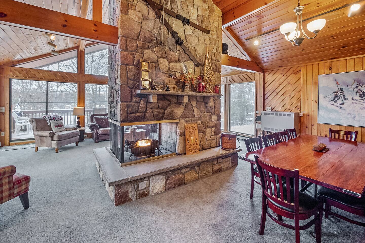 *Repeat Retreat* A Beautiful Lakeview Chalet! — Lake Harmony — vacation rental